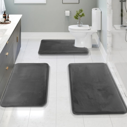 Soft and Non-Slip Memory Foam Bath Mat