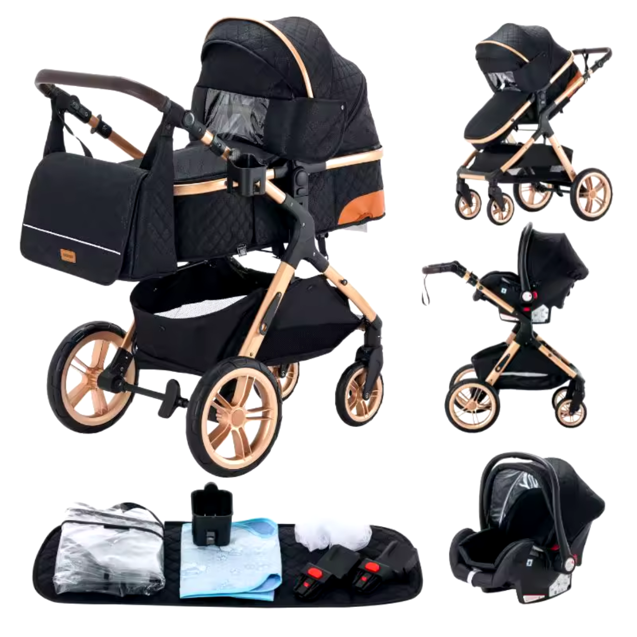 Comfortable and Safe All-Terrain Stroller