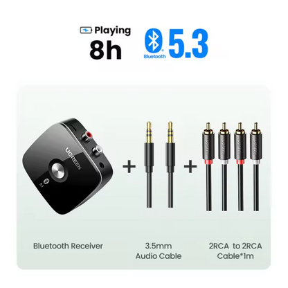 High-Speed Bluetooth Audio Receiver with USB Player