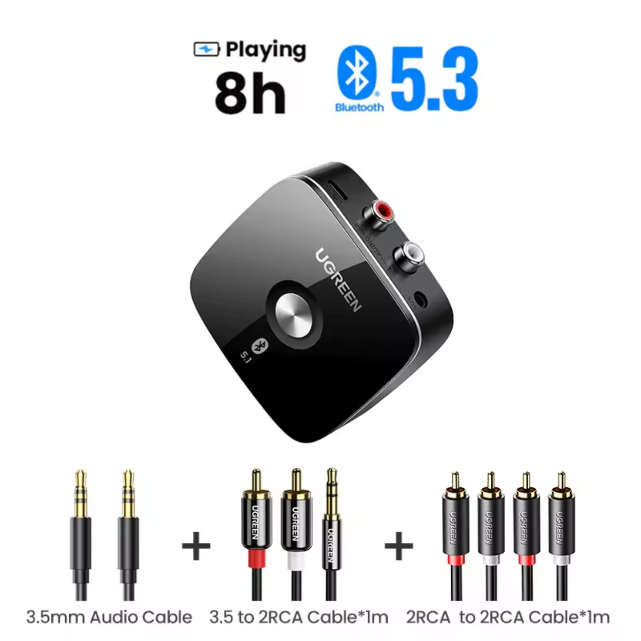 High-Speed Bluetooth Audio Receiver with USB Player