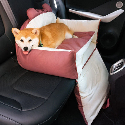 Comfortable and Soft Dog Car Cushion
