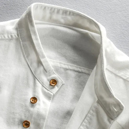 Men's Japanese Shirt with Dragon Print