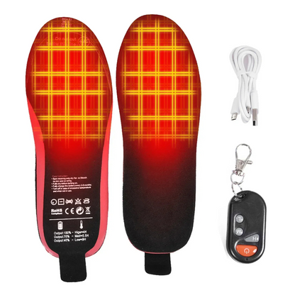 Electric Heated Insoles with Remote Control