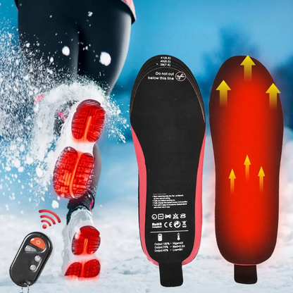 Electric Heated Insoles with Remote Control