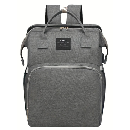 Convertible Diaper Bag with Travel Crib and Stroller