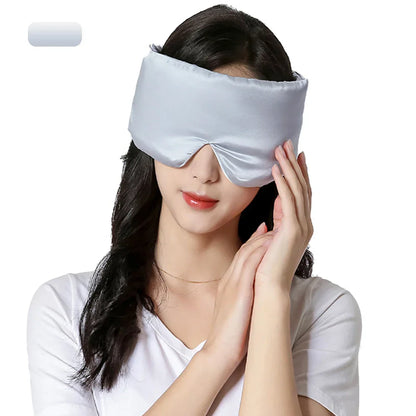Soft Lavender Silk Night Mask