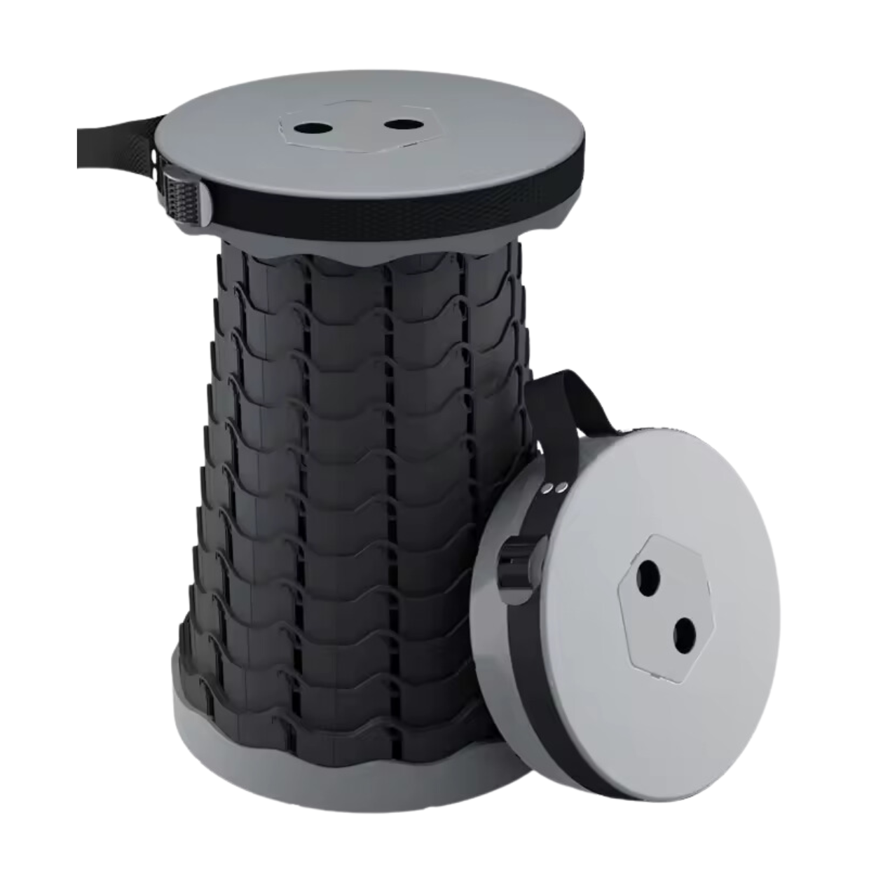 Foldable and Height-Adjustable Stool