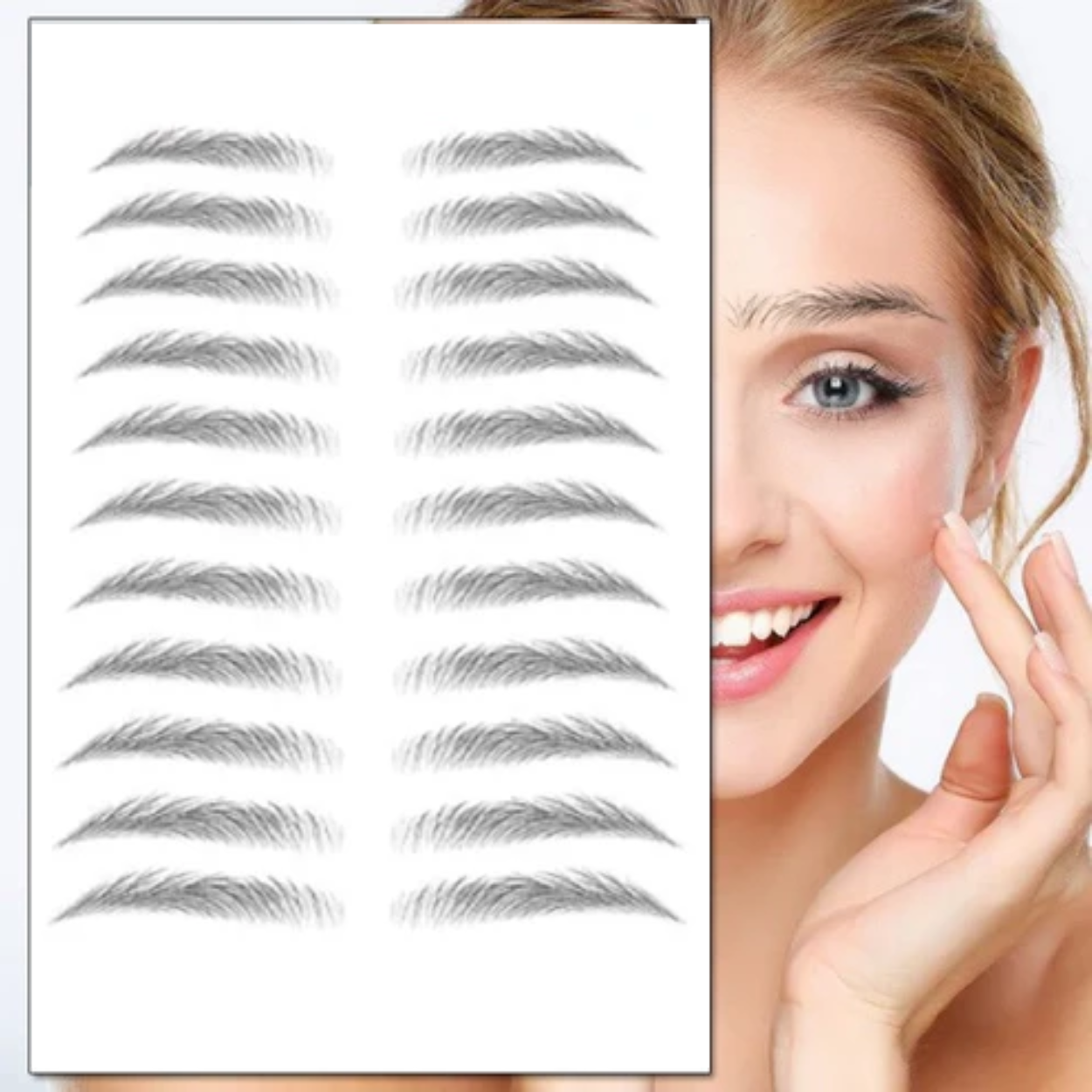 Realistic Semi-Permanent Eyebrow Tattoo