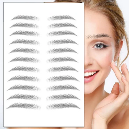 Realistic Semi-Permanent Eyebrow Tattoo