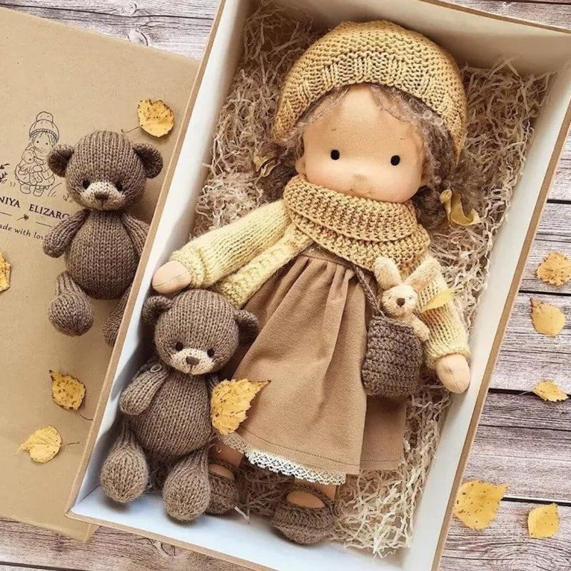 Handmade Educational Doll for Creative Children