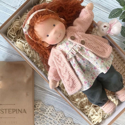 Handmade Educational Doll for Creative Children