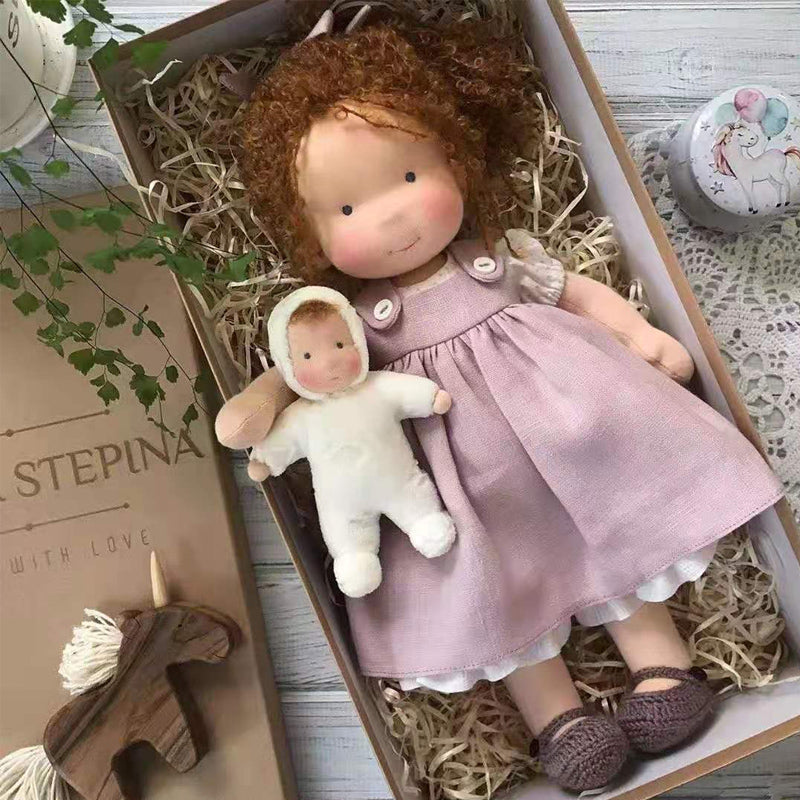 Handmade Educational Doll for Creative Children