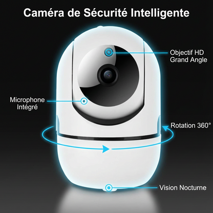 Marcherelle™ – Caméra De Sécurité WIFI Full HD Pour Une Surveillance Continue