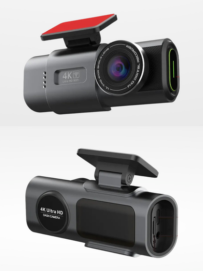 4K Full HD Car Camera with Continuous Recording