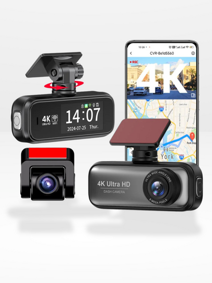 4K Wi-Fi Surveillance Camera with Recording