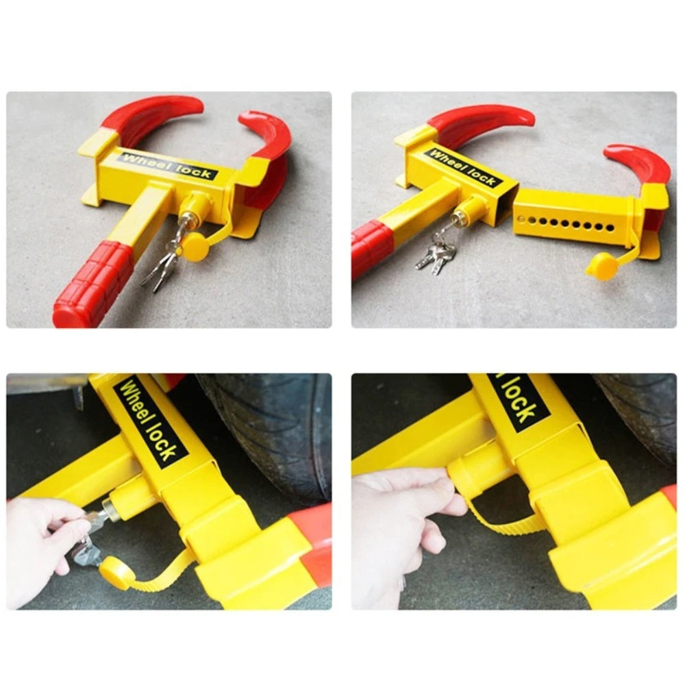 Anti-Theft Parking Lock for Car