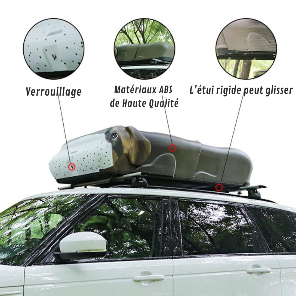 Self-Supporting Car Roof Tent