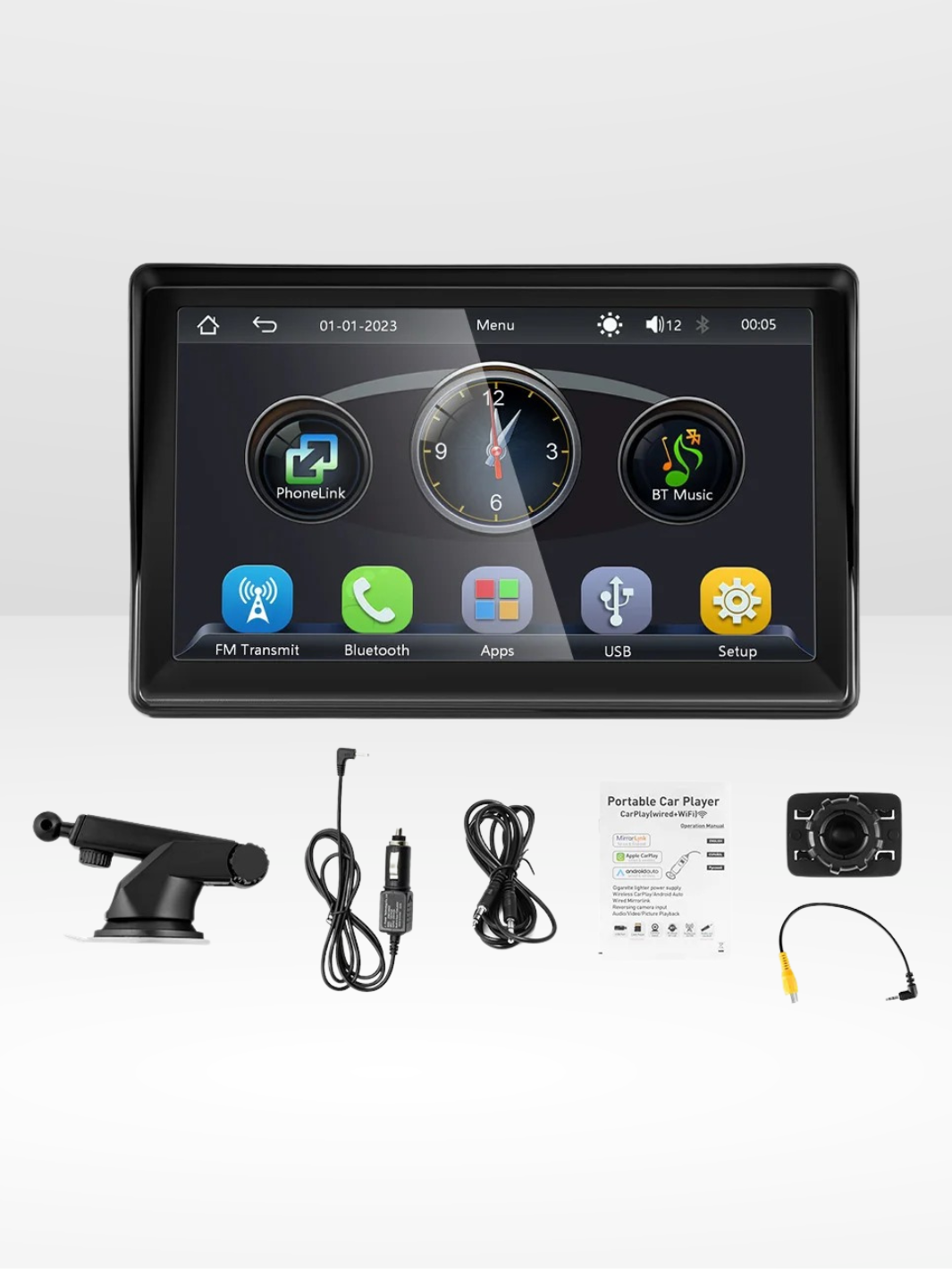 Carplay GPS Screen for Car with Navigation