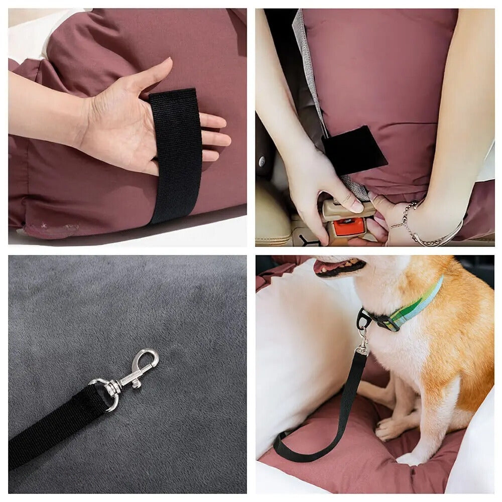 Comfortable and Soft Dog Car Cushion