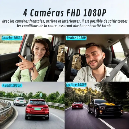 360° Dash Camera for Car with Video Recording