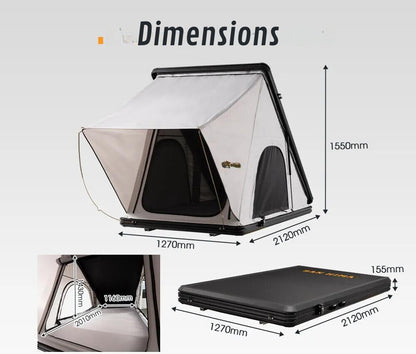 High Rigidity Roof Tent for Comfortable Camping