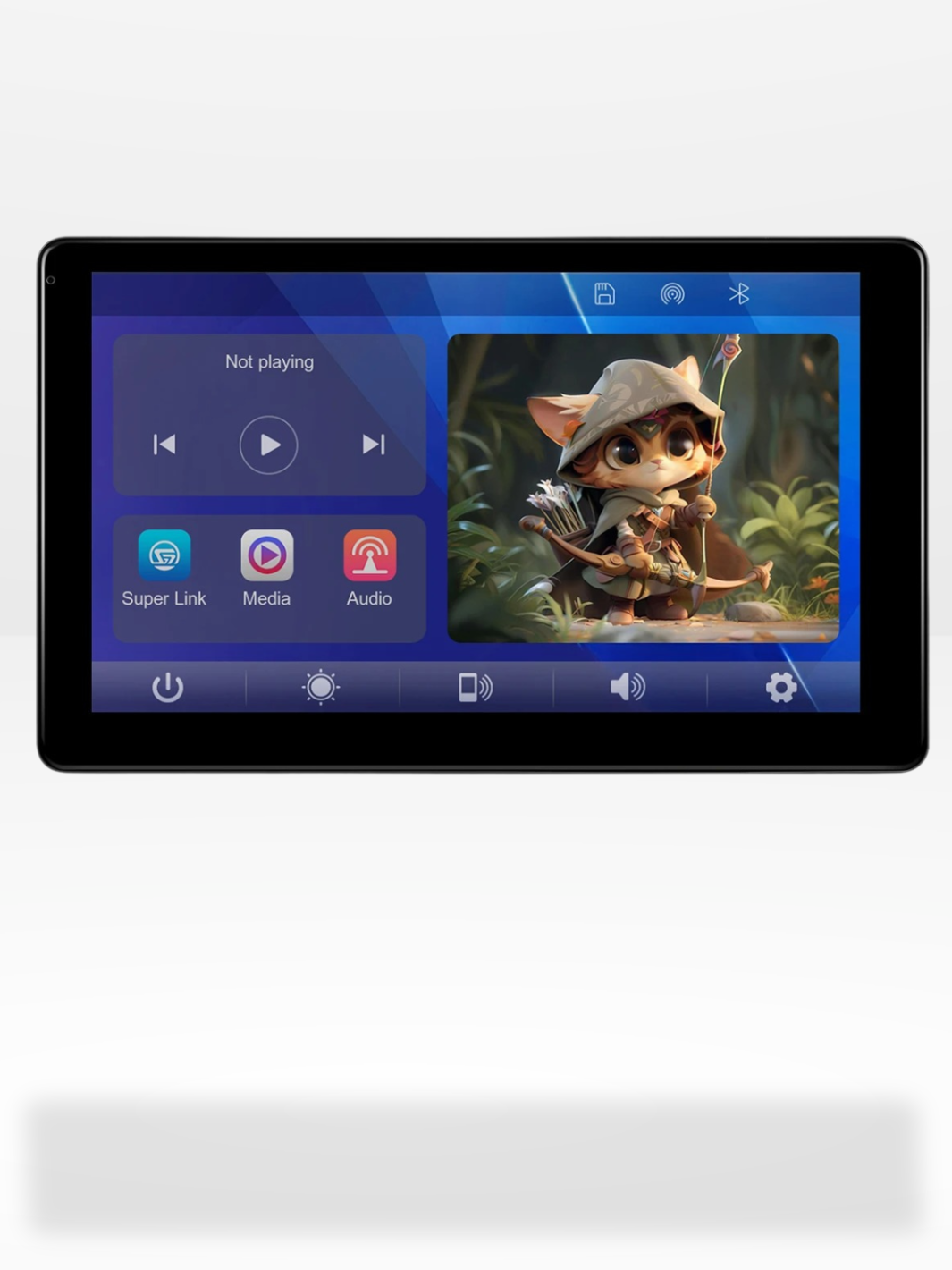 10-Inch Car GPS Screen with CarPlay and Android Auto