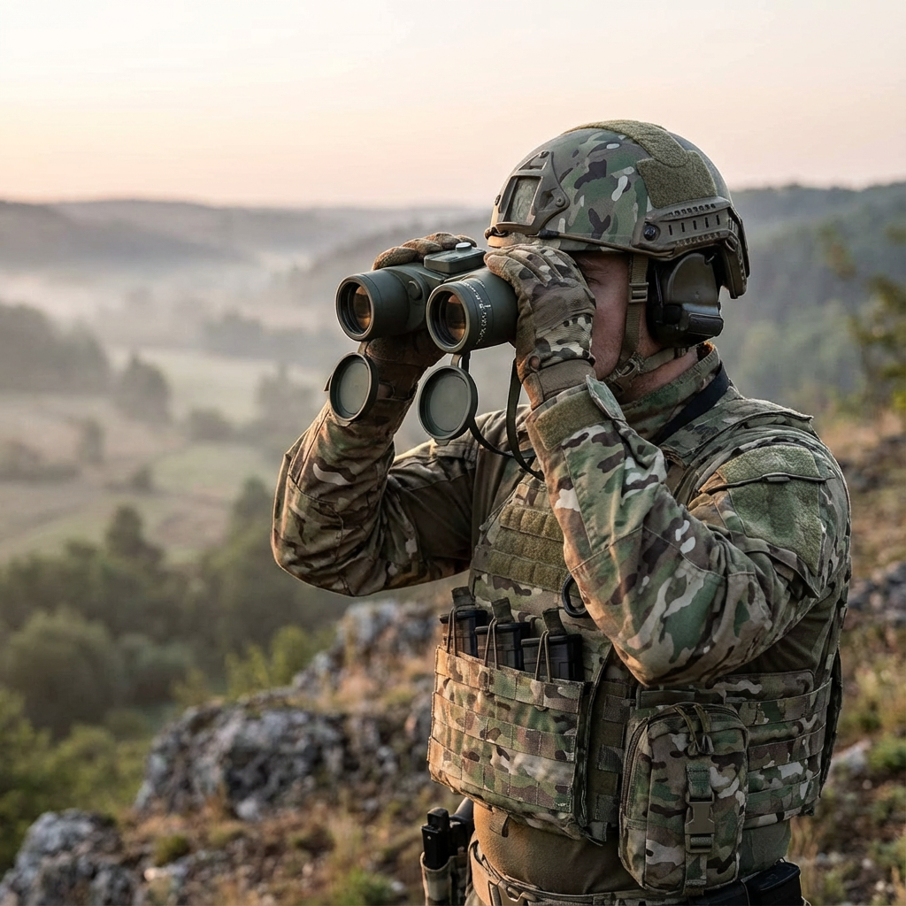 Marcherelle™ – Military Binoculars 10x50 with Clear and Stable Vision