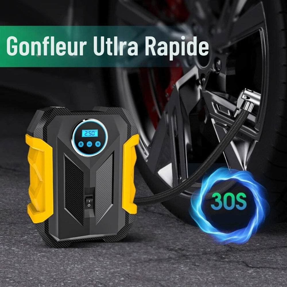 Portable and Quiet Tire Compressor