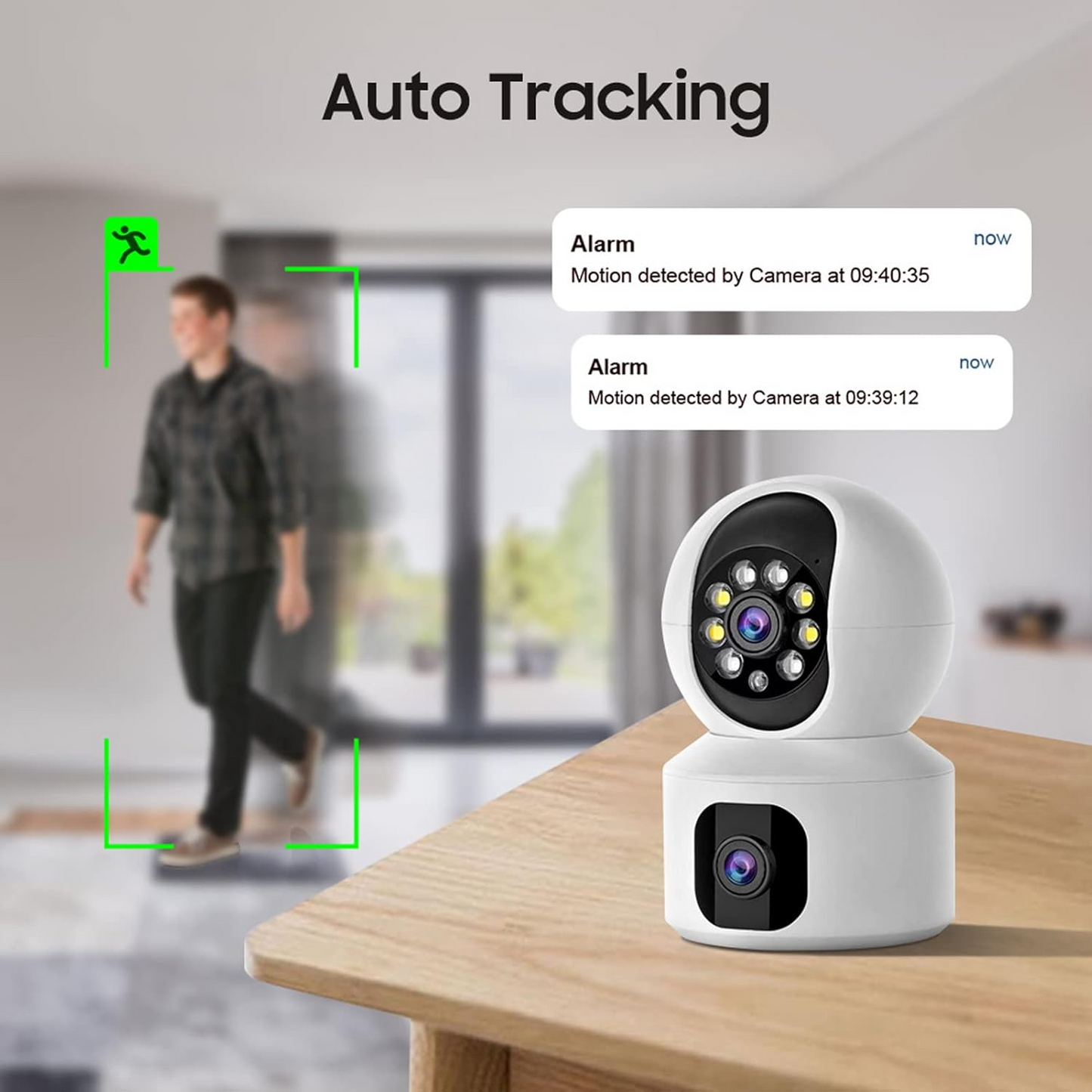 Marcherelle™ – WiFi Security Camera with Dual Lens HD Vision