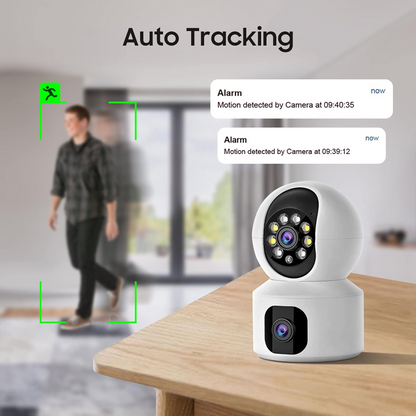 Marcherelle™ – WiFi Security Camera with Dual Lens HD Vision