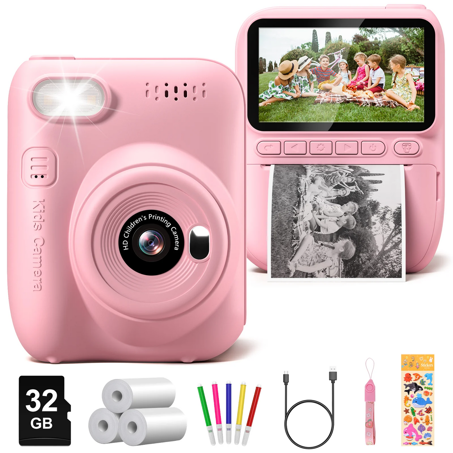 Marcherelle™ – Instant Camera for Children for Playful Creativity
