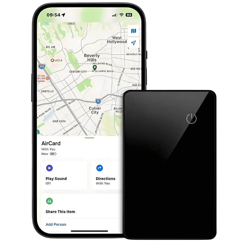 Marcherelle™ – Ultra-thin Wallet Tracking Card for Easy Location