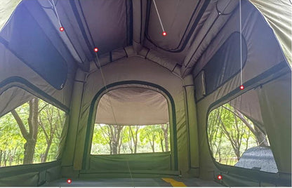Self-Supporting Car Roof Tent