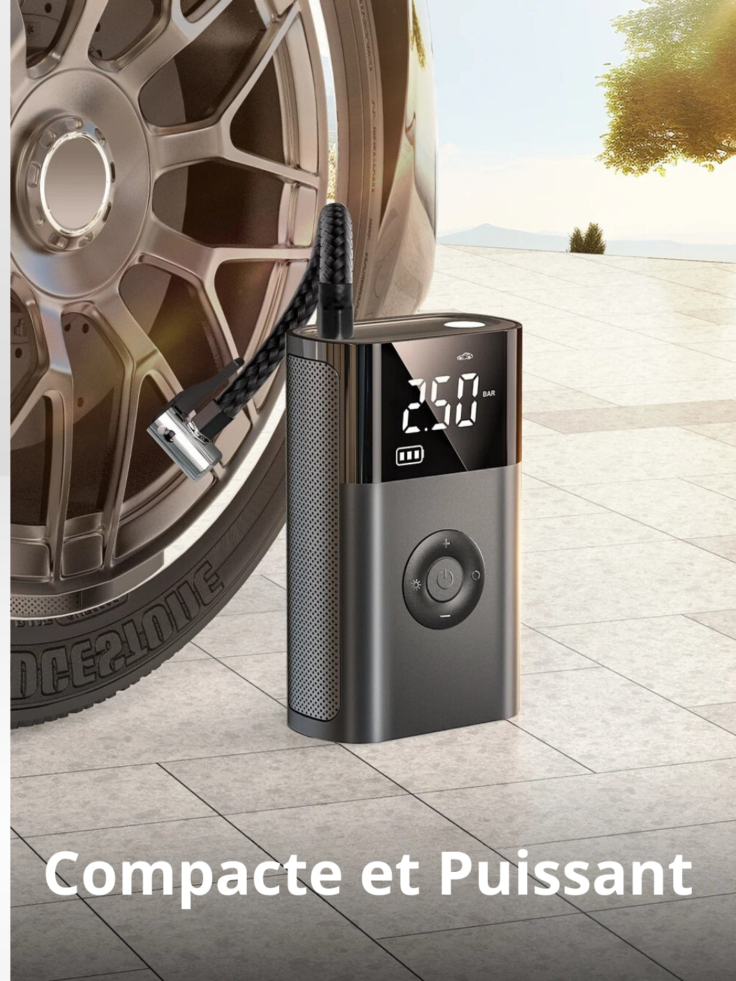 Compact and Powerful Portable Air Compressor