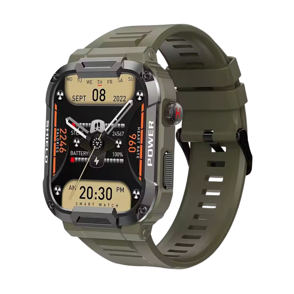 Waterproof MK66 Smartwatch with Elegant Design