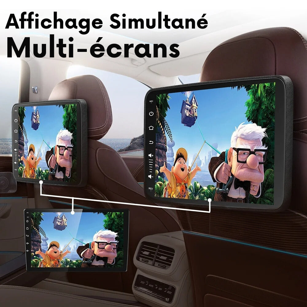 Portable Bluetooth Car Screen with Headrest