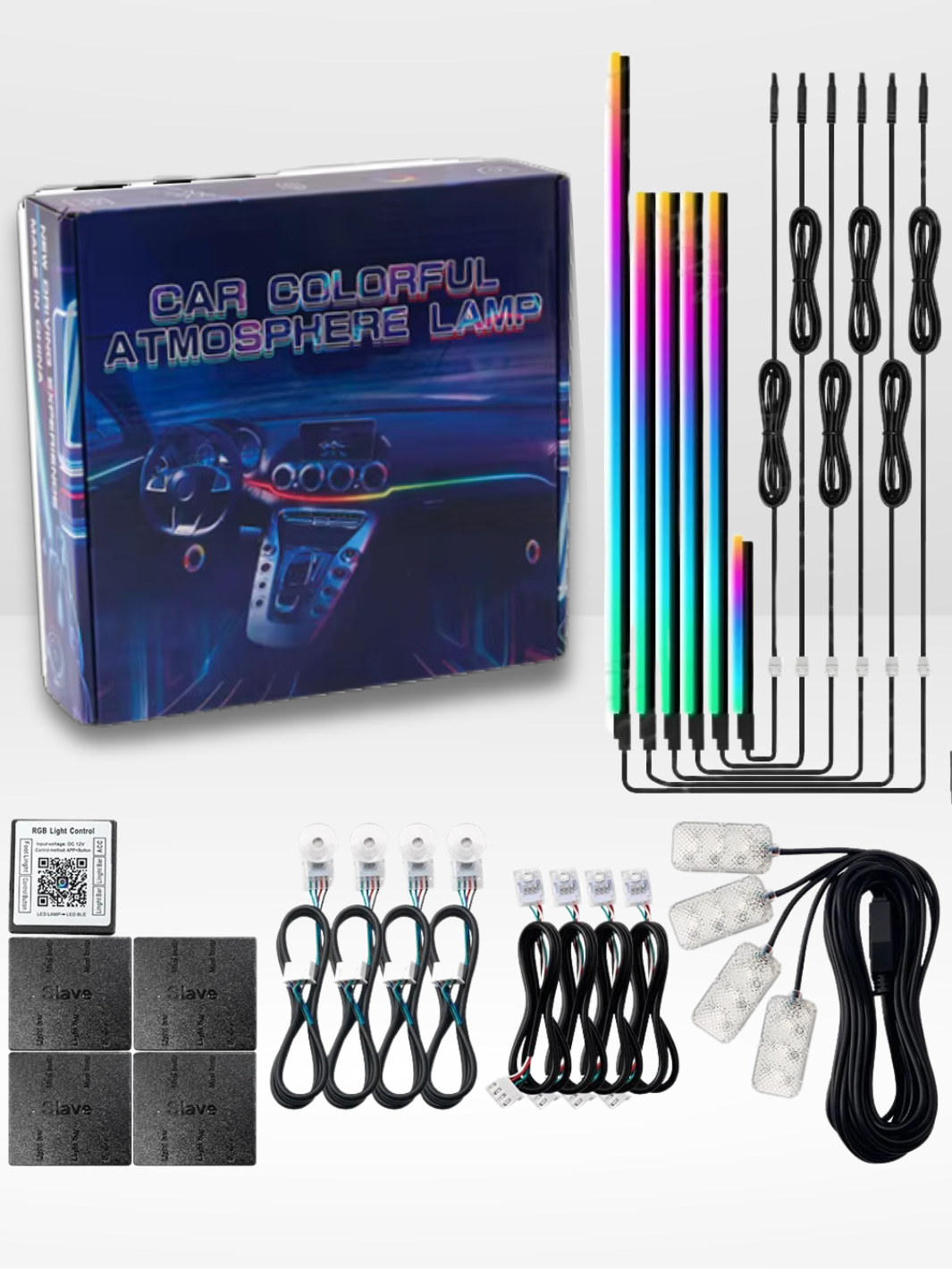 Lampe LED Intérieure Voiture Design Élégant - Marcherelle