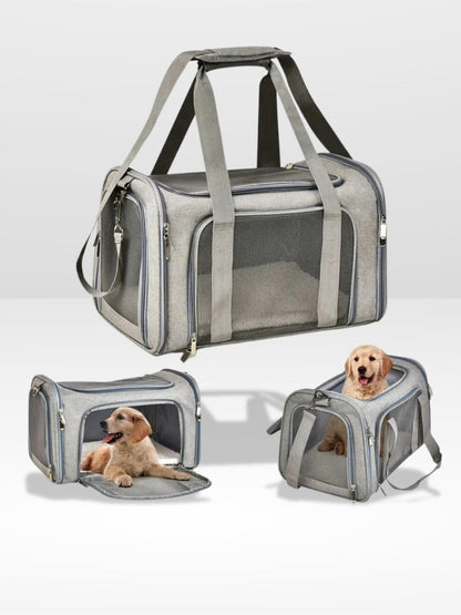 Comfortable and Secure Dog Car Carrier Bag