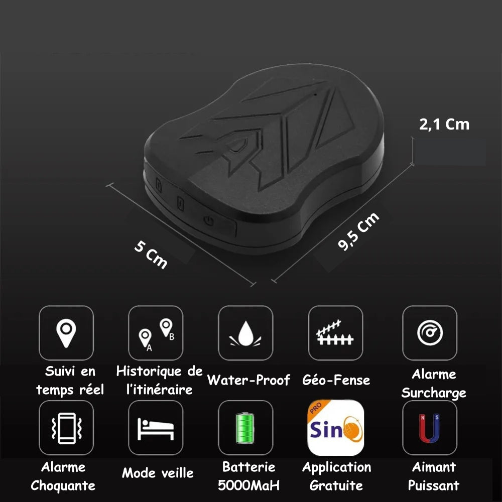 Car 4G GPS Tracker with Long-Lasting Battery