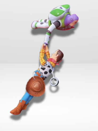 Disney Woody and Buzz Plush Toy to Hang in Car